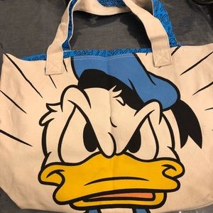 Donald Duck Canvas Tote